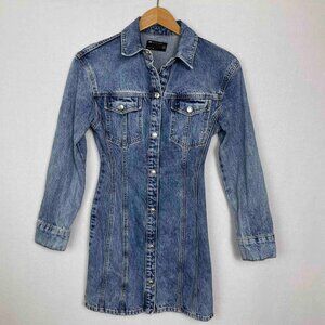 ASOS Blue Denim Mini Dress